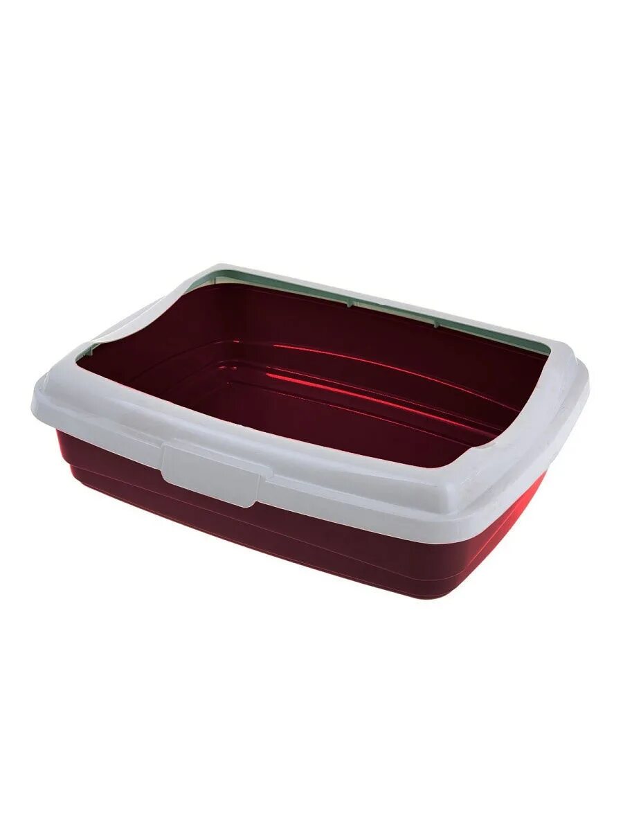 Moderna туалет-лоток arist-o-tray m c бортом 43x30x12h см, желтый. Лоток для кота с бортиками. Лоток для кошек большой с бортиками. Лоток большой с бортиком. 5 см.