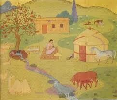 Жалаңаш адамдар айнаға суретке түседі