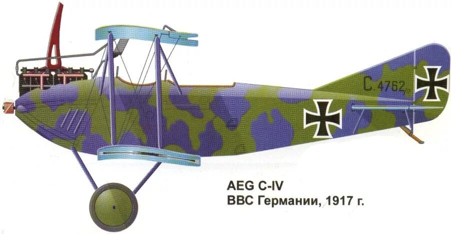 C ii ii ii 8. Аэроплан германский 1917. МК-1 самолёт. Каркас немецкие самолёты. AEG бомбардировщик 1/48.