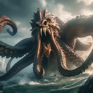 выпускайте кракена! , профессиональное фото, 4k, 1250s, f2.8, высокое раз...