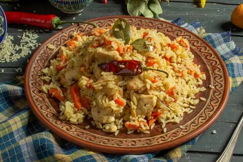 Рецепт узбекского плова в казане с курицей