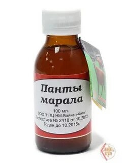 Настойка марала
