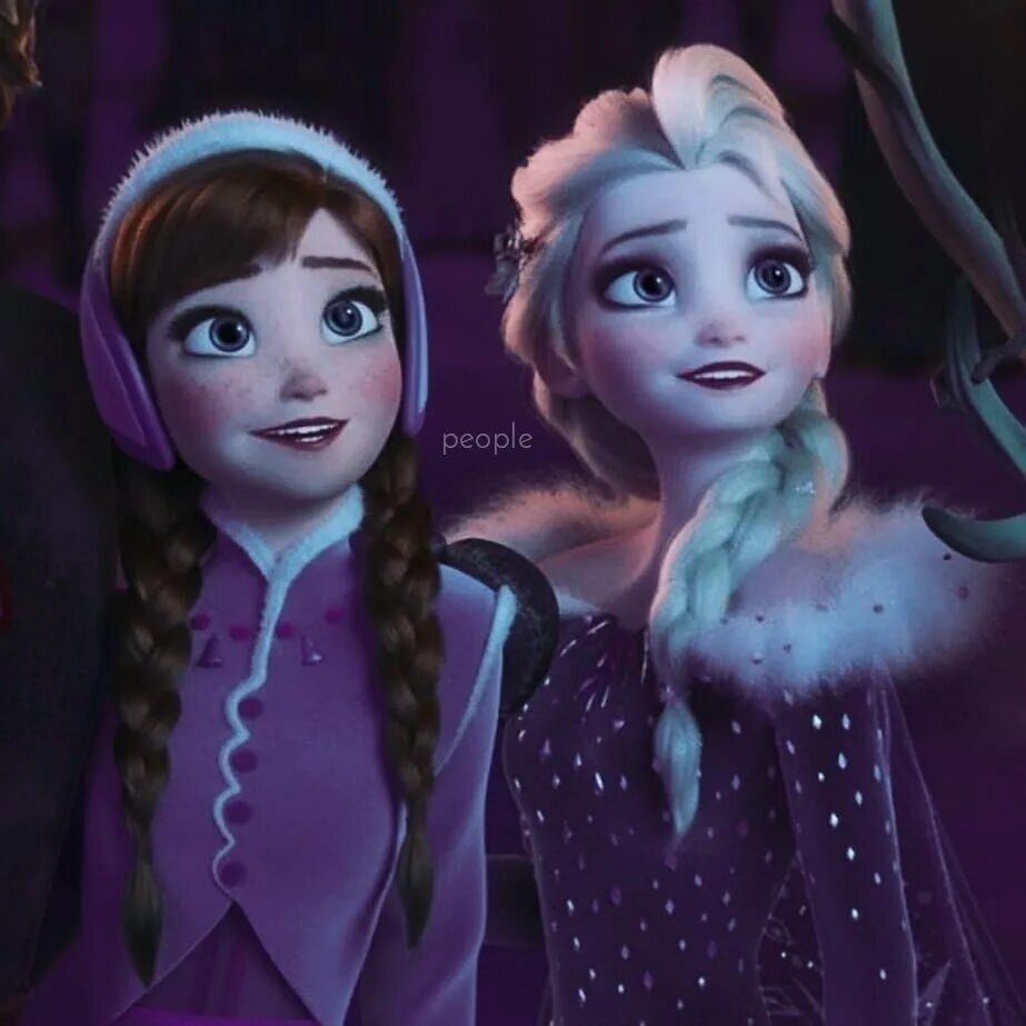 Frozen look. Frozen look