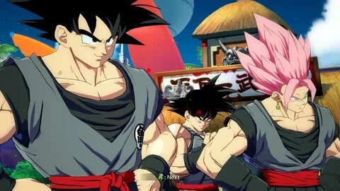 Base Goku Black Skin. 