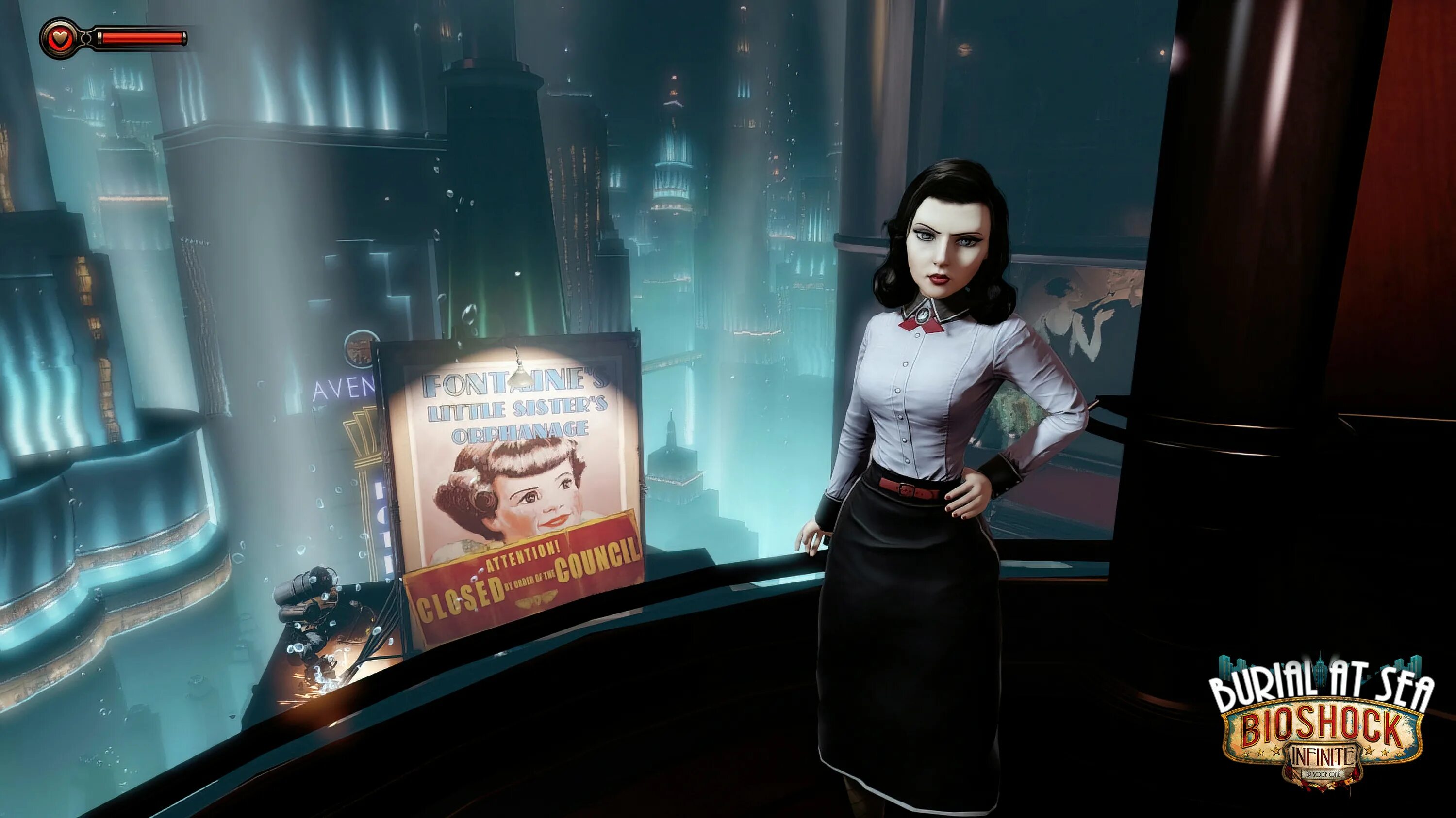 Препарат биошок. Элизабет Burial at Sea. Элизабет Bioshock Burial at Sea. Bioshock Burial at Sea 2. Bioshock Infinite Элизабет.