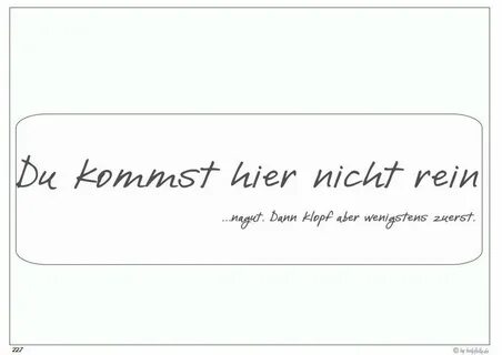 Bitte hier nicht