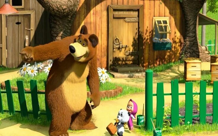 Masha Transparent PNG Clip Art Image Masha and the bear, Marsha and the bear, Be