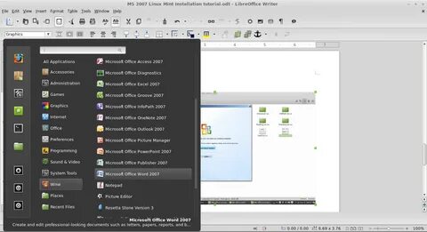 Microsoft office linux