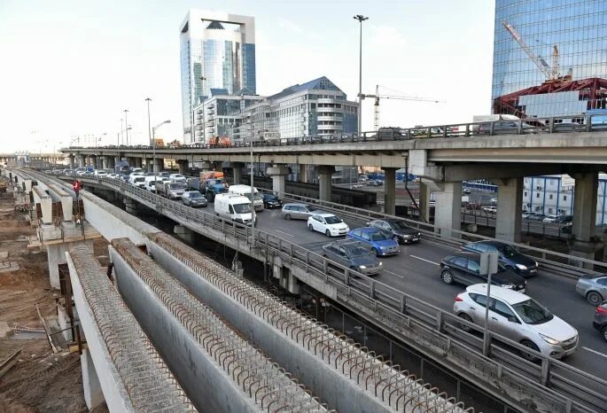 Эстакады в Москве Москва Сити. ТТК С эстакадами. Мост ТТК Москва Сити. Третье транспортное кольцо возле Moscow City. Эстакада рядом