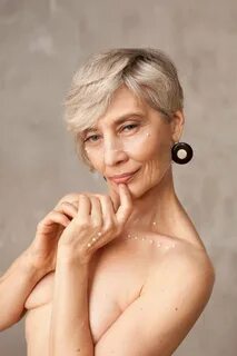 Grey haired gilf.
