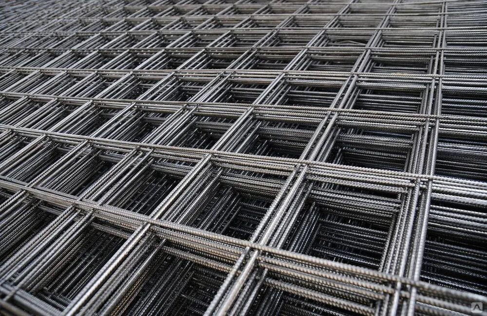 Сетка дорожная 100х100х4. 5 1х2 м. Сетка сварная вр-1. (4х100х100) 1м х2м. Сетка кладочная вр1.