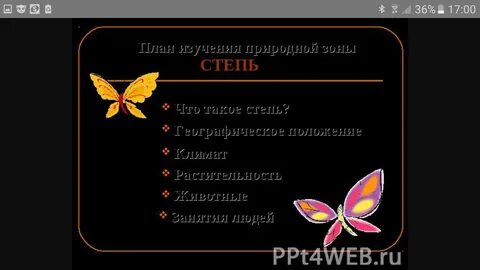Что такое степь 4 класс