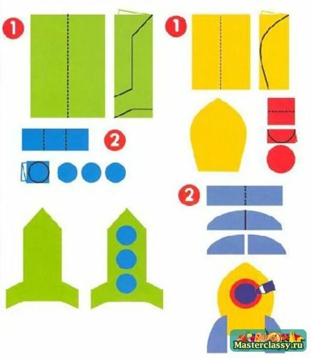 Поделка ракета из бумаги шаблон. Аппликация для дошкольников. Аппликация из бумаги. Поделки из бумаги для дошкольников. Поэтапная аппликация.