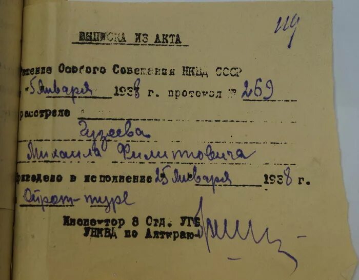 Маховик сталинских репрессий. Акт о расстреле. Акт о расстреле 1937. Расстрельные акты НКВД.