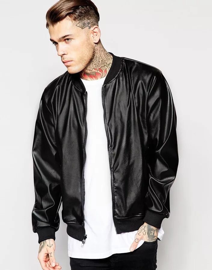 Кожа бомбер мужская. Mens black bomber leather asos. Кожаная куртка бомбер. Кожаная куртка. Кожаная куртка бомбер мужская.