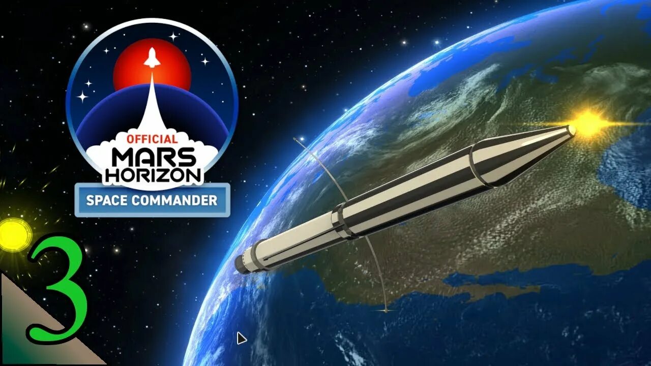 Mars horizon. Mars horizon