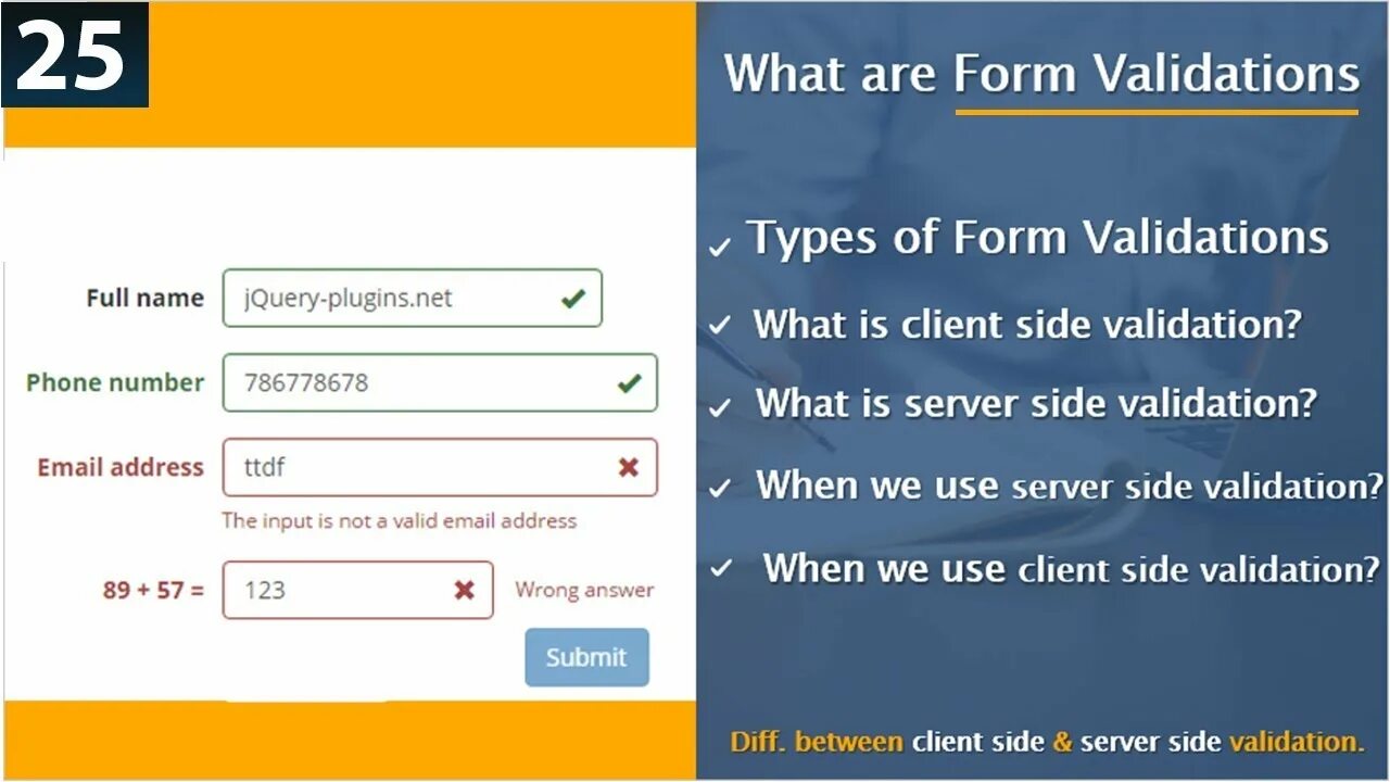 Asp net validation. Form validation. form validation failed инстаграм.
