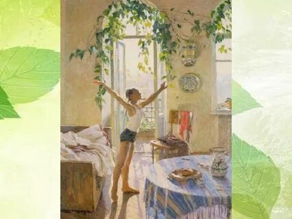 Картина н яблонский утро