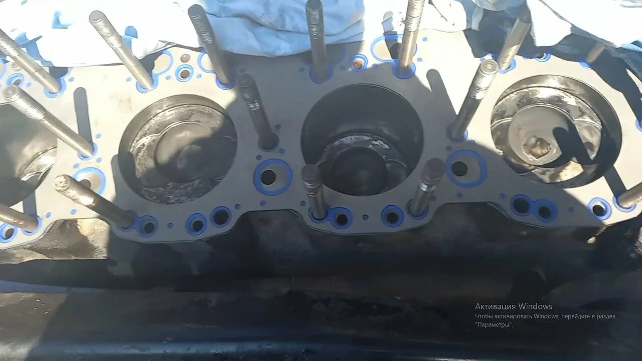 замена сальников клапанов и стаканов под форсунки ЯМЗ-7511 - YouTube