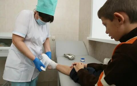 Медсестра перевязочного кабинета