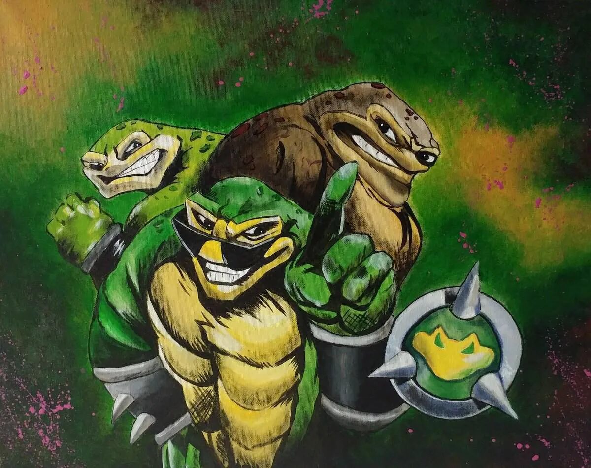 Battletoads (игра, 2020). Раш зитц и пимпл. Battletoads раш зитц и пимпл. Батл тодс 2020. Жаба из батл тодс.