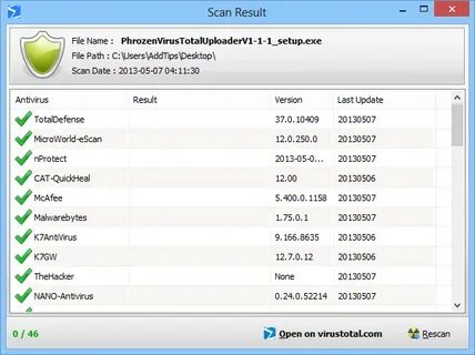File scanning