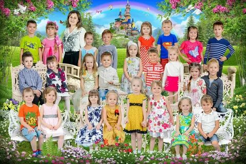 Выпускная группа в саду