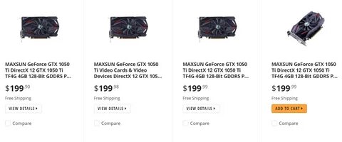 Gtx 1050 ti характеристики