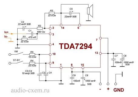 Усилитель tda7293 своими руками