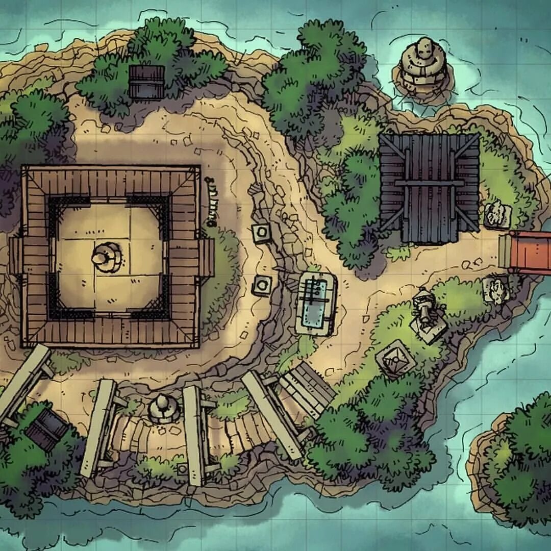 Карт днд. Храм dnd maps. разрушенный храм днд. dnd roll20 map. dungeons and dragons карта.