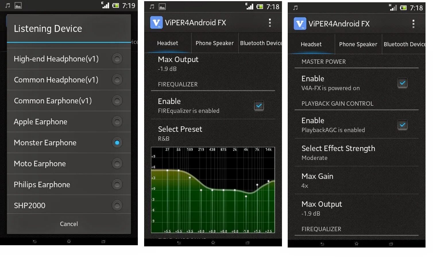 Программы для улучшения звука на андроид. Viper4android fx. viper4android fx изображение. андроид 4.4. viper эквалайзер.