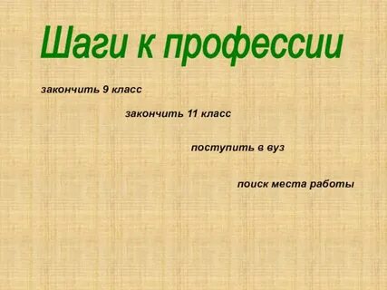 Закончив специальность