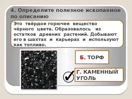 Тесты полезные ископаемые 3 класс с ответами