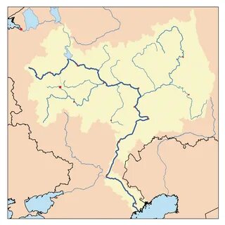 Волга на контурной