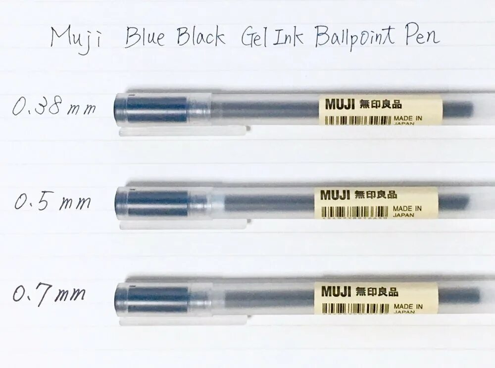 Gel ink. Ручки Muji. DM-XK-5 Gel Ink Pens. Ручка Муджи.