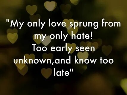 Only love