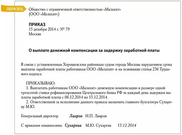 Приказ о выплате задержанной заработной платы. Приказ о задержке выплаты заработной платы образец. Приказ о несвоевременной выплате заработной платы образец. Распоряжение о выплате заработной платы образец.