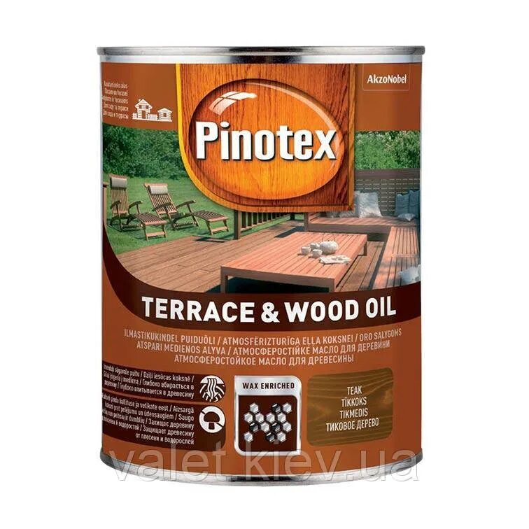 Террасное масло Pinotex Wood Terrace Oil. Pinotex Wood Terrace Oil тиковое дерево. Pinotex Wood Terrace Oil 001. Масло для дерева Pinotex Wood&Terrace Oil тик.