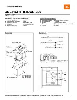 Jbl e20