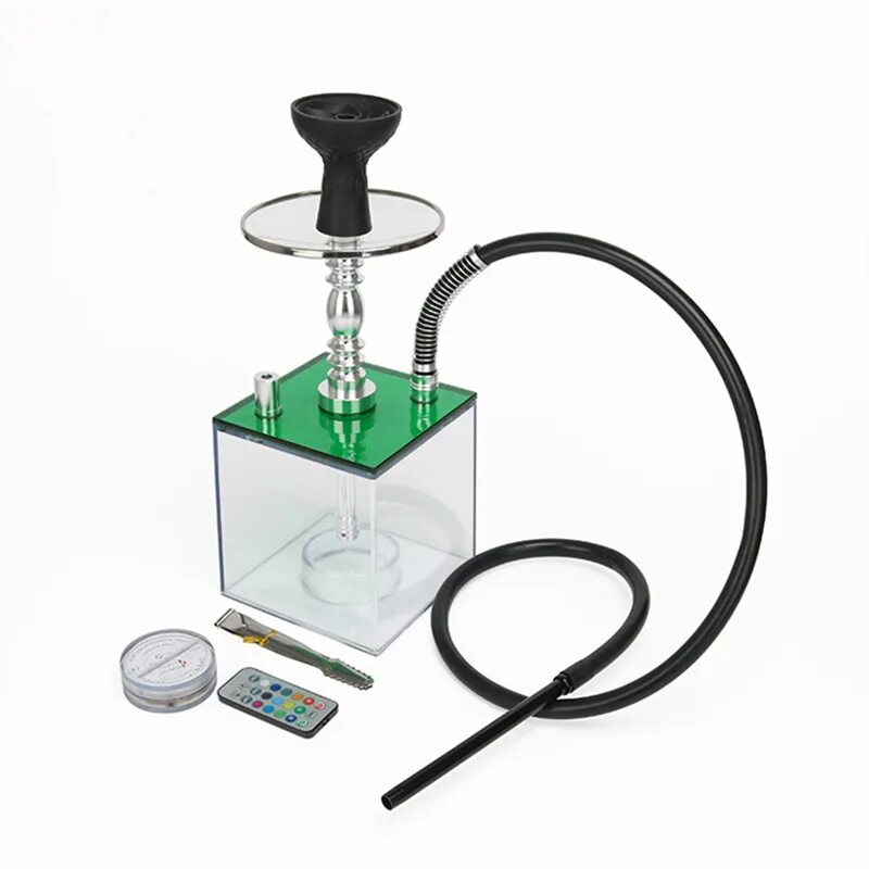 Кальян Шиша про куб. Led Square Acrylic Hookah Modern Shisha Chicha Narguile smoking Water Pipe Suit. Пластмассовый кальян. Кальян пластмассовый квадратный