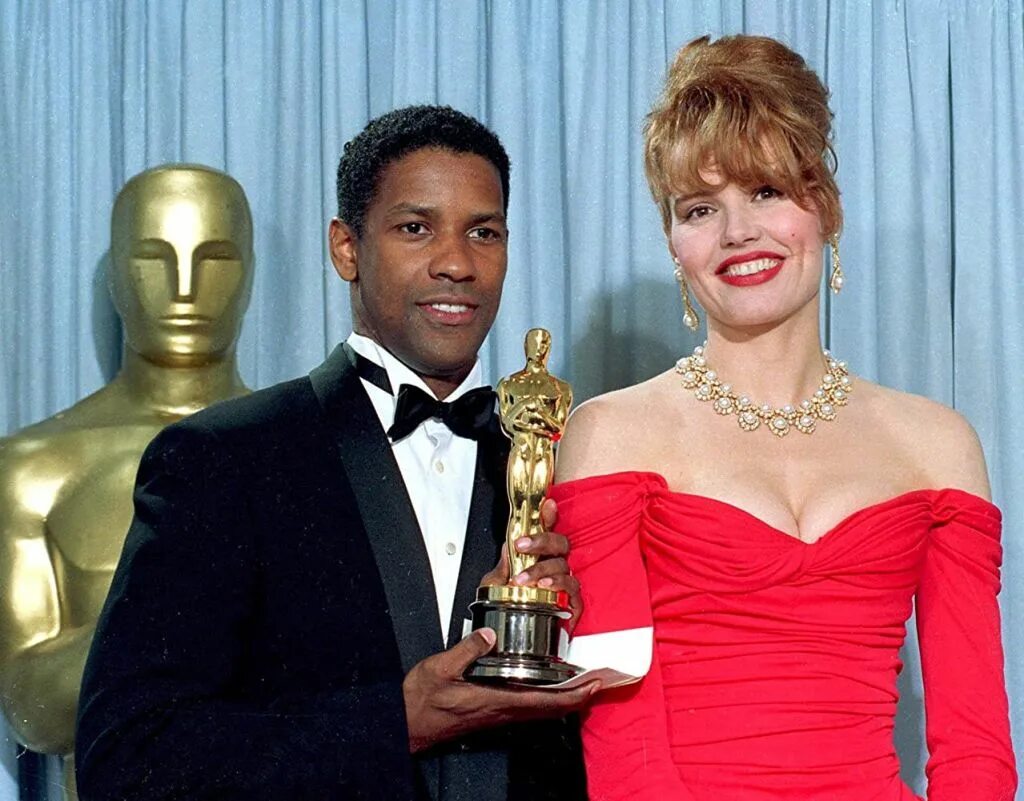 Дензел Вашингтон Оскар. Церемония Оскар Дензел Вашингтон. Церемония Оскар 1990.