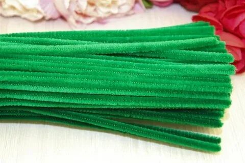 Синельная проволока зеленая