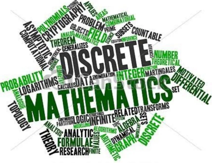 Discrete mathematics. Облако слов математика. Дискретная математика логотип. Эмблема математика и Информатика.