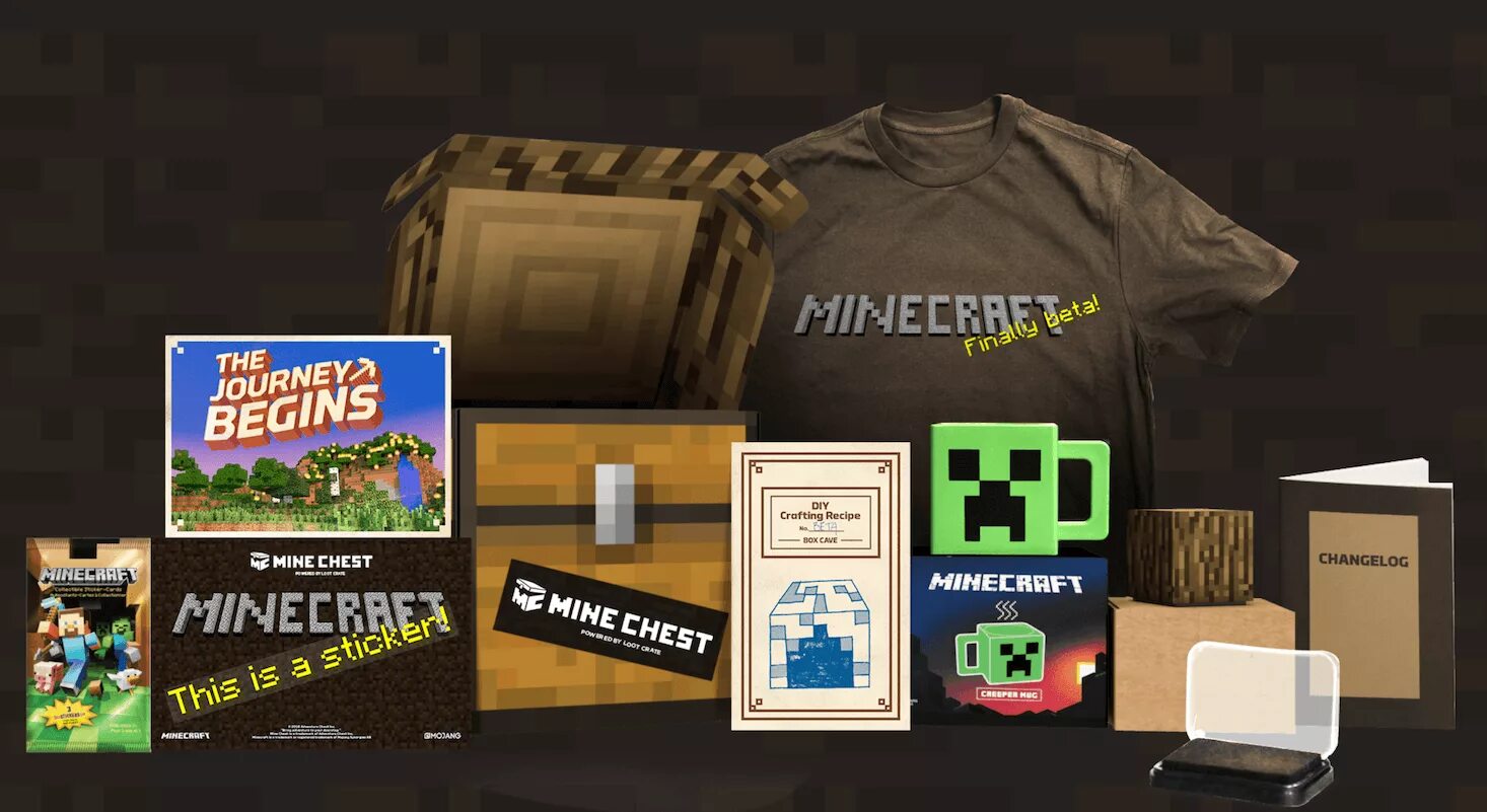 Мерч Family Box. Коробки мерч. Minecraft Box Mining. Подарочный бокс майнкрафт.
