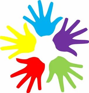 Colorful hands