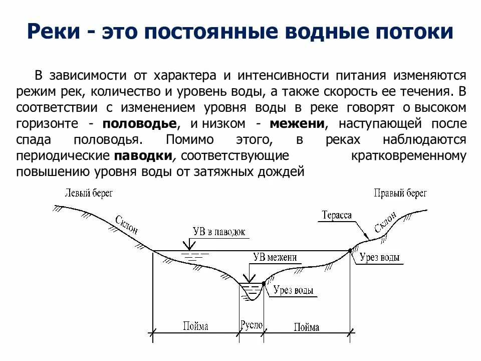 Уровень воды в озере составлял. Геологическая деятельность рек. Геологическая деятельность постоянных водных потоков. Уровень воды в реке схема. Водный режим и Геологическая деятельность рек.