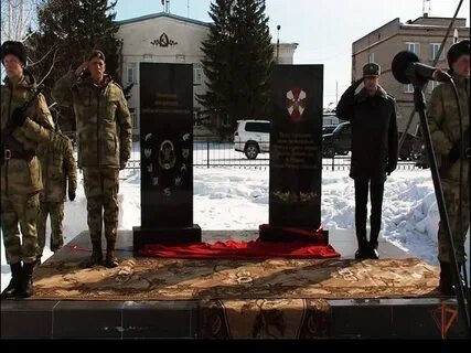 Открытие мемориала в новосибирске