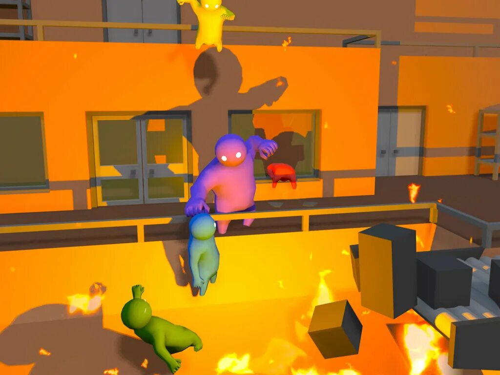 Как называется игра где свин и лис. Ганг бест. gang beasts. gang beats игра. ганг бист 2 игра.