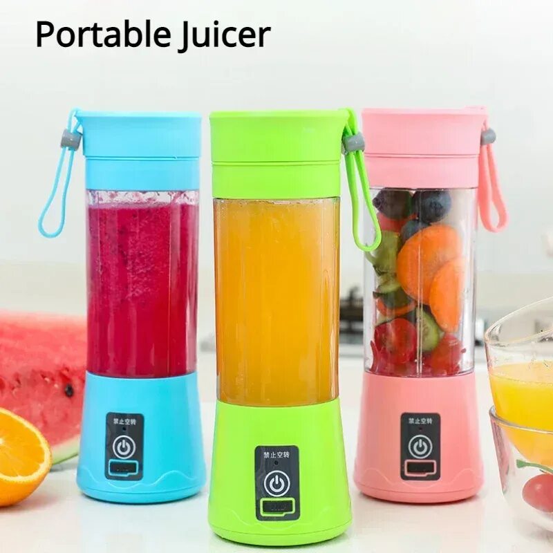 Портативная соковыжималка. Портативный USB блендер Juice Blender для смузи 380 мл. Mini Juicer портативный. Портативный блендер Mini Juice 380 ml. Portable Electric Juicer Mini Juice Blender 6 Blades Shake Smoothie Orange Lemon USB Charging Fruit Mixer Fresh Squeezer Machine.