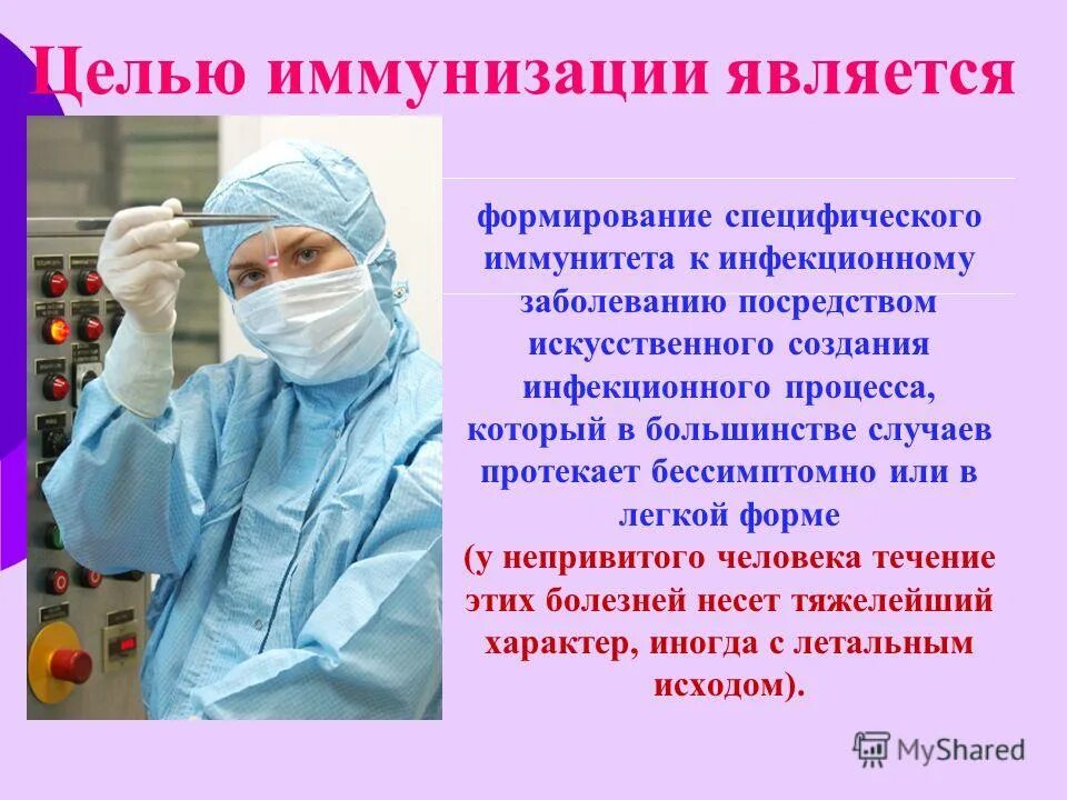 вакцинация является